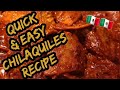 MEXICAN RED CHILAQUILES (QUICK &amp; EASY RECIPE)