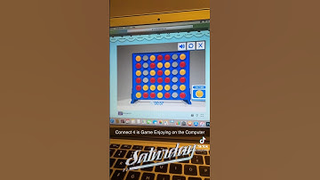 Connect 4 is a Game Enjoying on the Computer