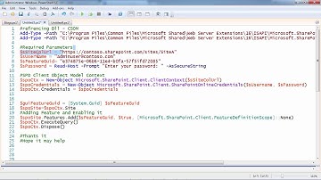 SharePoint How to Enable Feature usign Power Shell CSOM