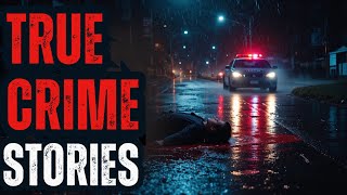 5 Disturbing True Crime Stories For Sleep With Rain Sound  Black Screen  Vol 178