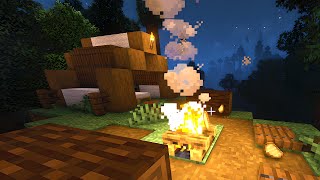 Minecraft Nomad Challenge - ASMR Relaxing Longplay (no commentary) - A First Settlement #1 (1.19)