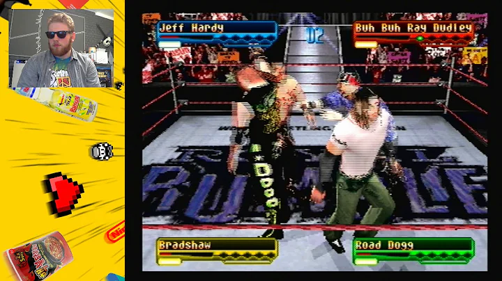 R-CADE Versus S1 E8 - WWF Smackdown! (Playstation)