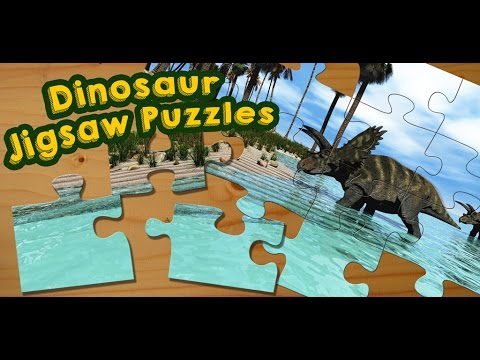 Dinozaury Gra Puzzle