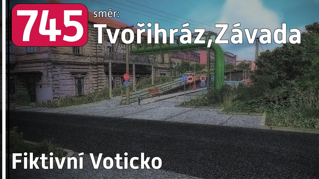 𝐎𝐌𝐒𝐈 𝟐 • 𝐖𝐢𝐏 𝐦𝐚𝐩 ∙ 𝑽𝒐𝒕𝒊𝒄𝒌𝒐 • 745 • Smetanova Lhota ➜ Málkovice,Rehabilitační stř. • 