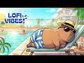 Switch to Relaxation Mode with Capypara🍧Cool Summer Moments&a Lofi Playlist to Recharge your Energy