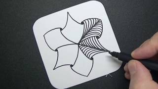Imposing 3D Pattern - Amazing Line Illusion - Abstract Art - Draw #WithMe