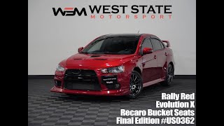 2015 Mitsubishi Lancer Evolution Final Edition West State Motorsport #WSM1401