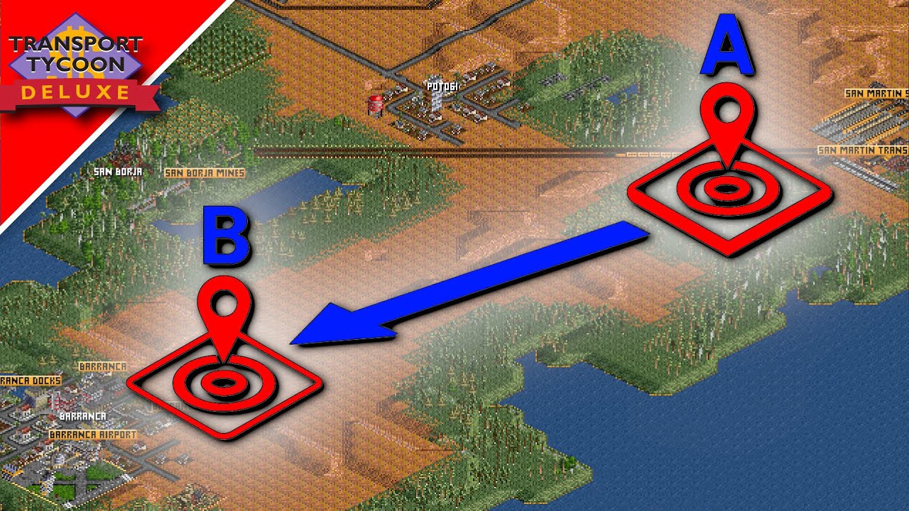The Longest Goods Line Yet - Transport Tycoon Deluxe E6