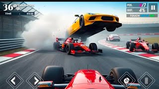 Formula Real Racing Car Stunt Game 3D Android Gameplay  screenshot 1