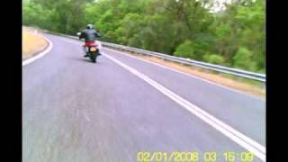 Rats Cafe Poker Run 2-11. Putty Rd Part 2 - Scrambler Vs Thruxton