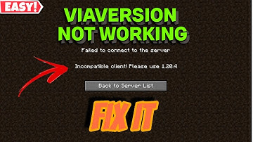 How To Fix ViaVersion Not Working In Aternos | Via Version Kam Nahi Kar Raha Hai