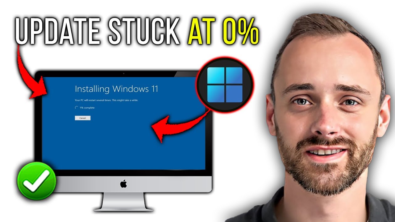 Update Stuck at 0%? Fix Windows 11 Now - YouTube