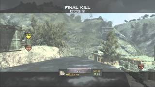 Leto | Trickshot Killcam With Distance Non Setup on Lookout MW3