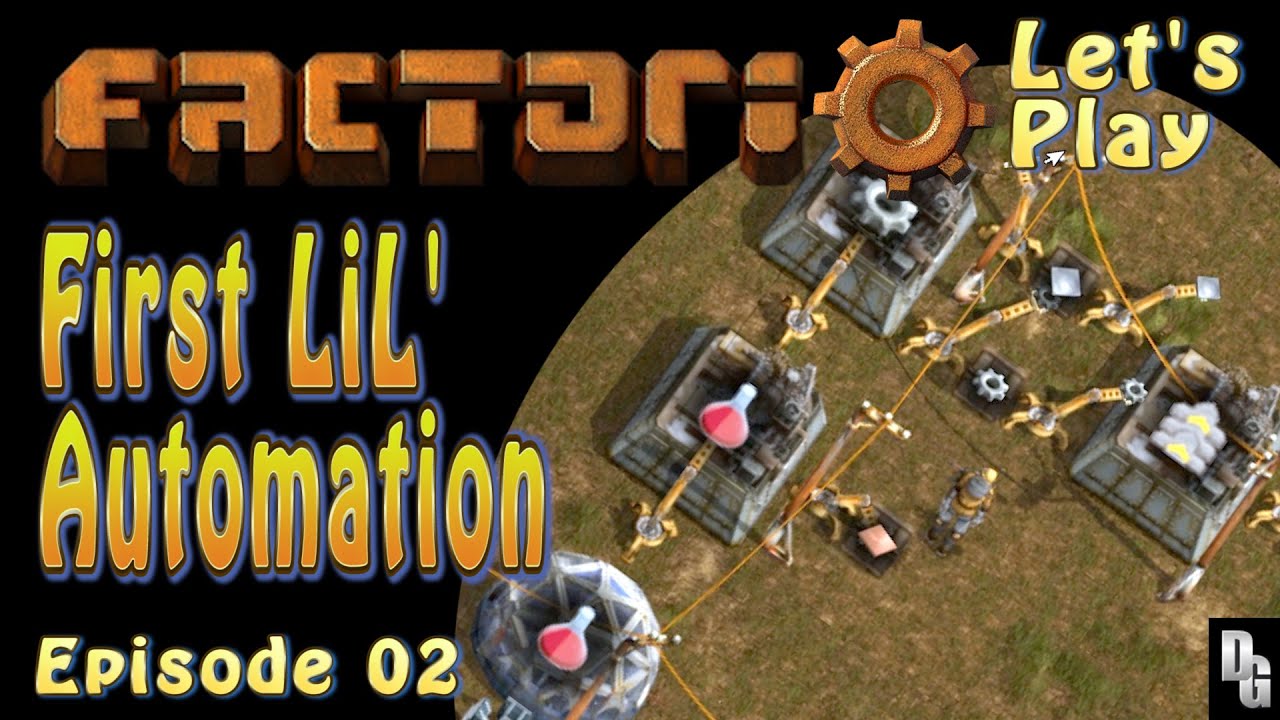 Factorio Let's Play Episode 2 Finding Temporary solutions to Permanent ...
