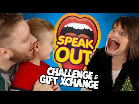 Speak out Mouthguard Challenge + Christmas Presents Opening with Gorgeous Movies #StockingSwapping