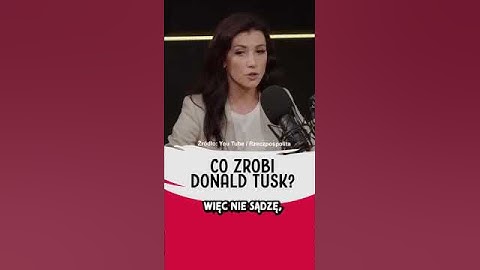 Ewa Zajączkowska-Hernik - Jak Donald Tusk unika odpowiedzialności politycznej?