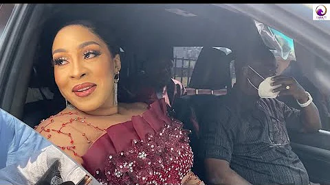 K1 WASIU AYINDE ARRIVES WITH WIFE EMMANUELA AT HIS 50 YEARS ON STAGE ANNIVERSARY