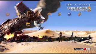 UNCHARTED 3: Drake's Deception PS3 Dynamic Theme [Official HD]