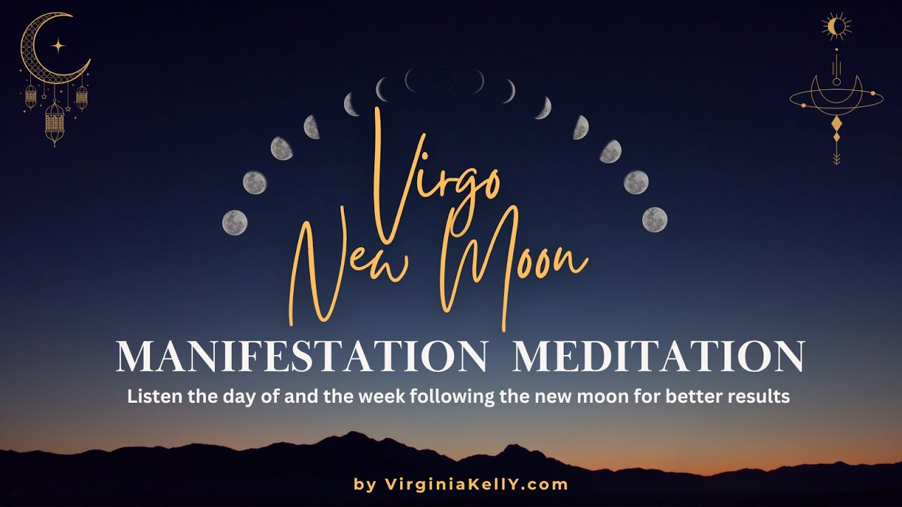 New Moon Manifestation Meditation with Theta Waves
