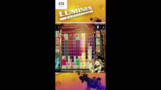 LUMINES playing till I beat my high score