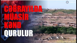🔴AZƏRTAC XƏBƏR VERİR: Cəbrayılın Horovlu kəndində müasir standartlara cavab verən yeni evlər - CANLI