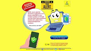 KYC SMS FRAUD ALERT - Awareness by BSNL Kerala CGMT screenshot 2