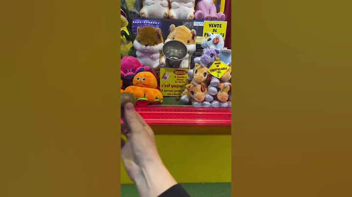 Comment gagner une grosse peluche à la fête foraine ?