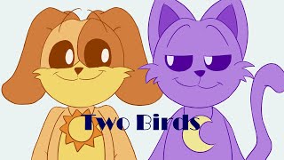 Two Birds Dogday And Catnap Animation - Poppy Playtime 3 Smiling Critters Original