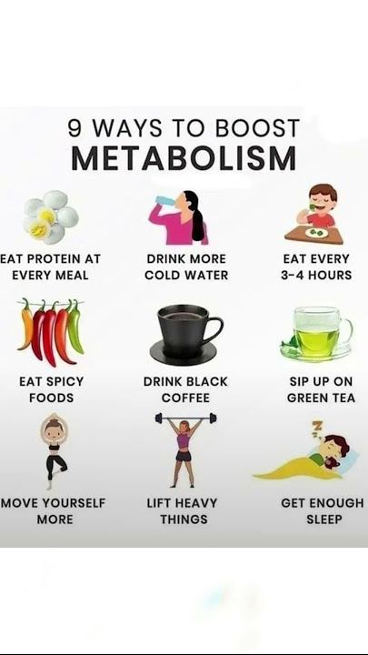 9 ways to boost metabolism