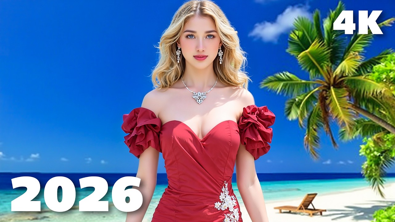 Tropical Summer Vibes Mix 2026 🍓 The Best Of Vocal Deep House Music in 4K UHD By XDeep Music
