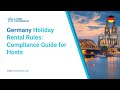 Germany Holiday Rental Rules: Compliance Guide for Hosts