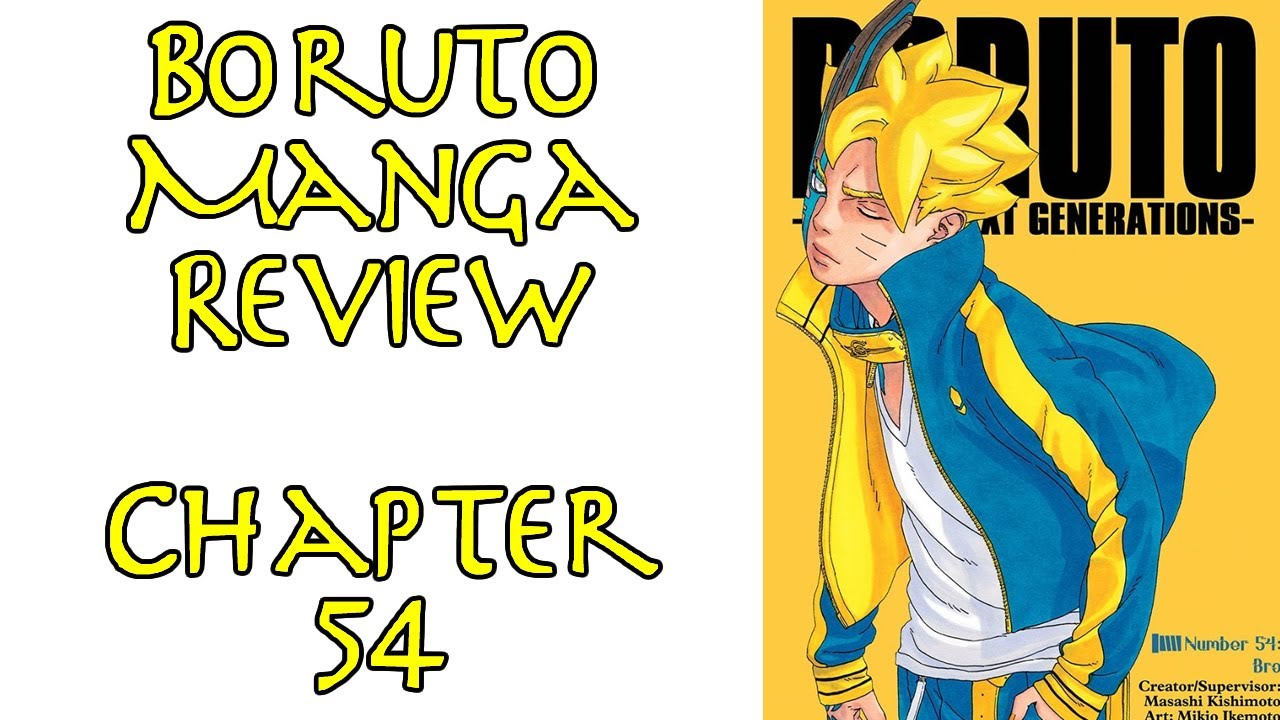 Boruto Manga Review Chapter 54 Youtube