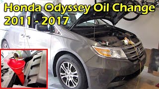 Honda Odyssey Oil Change ( 2011  2017 )