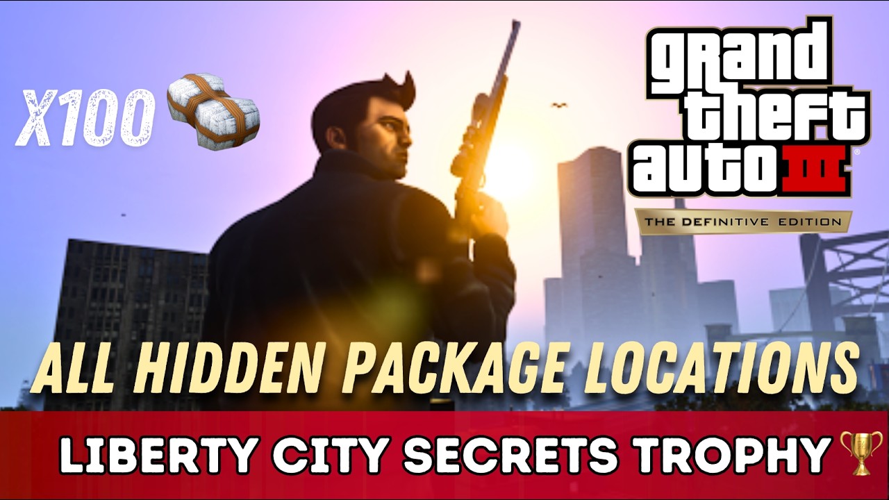 GTA 3 Definitive Edition - All Hidden Package Locations - Liberty