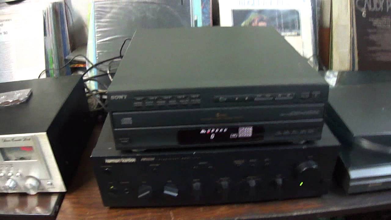 O Rei do Som - Cd Player Sony CDP-C505M