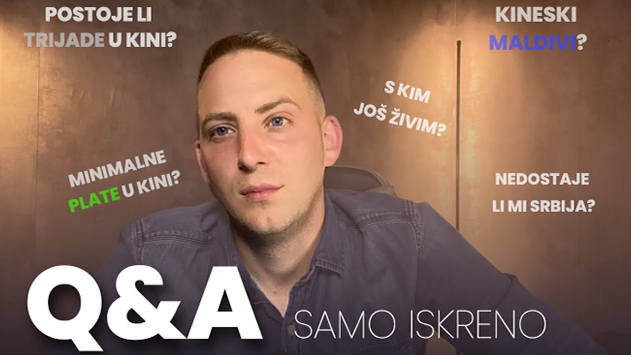 Život u Kini: SVE ŠTO NISTE SMELI DA PITATE!