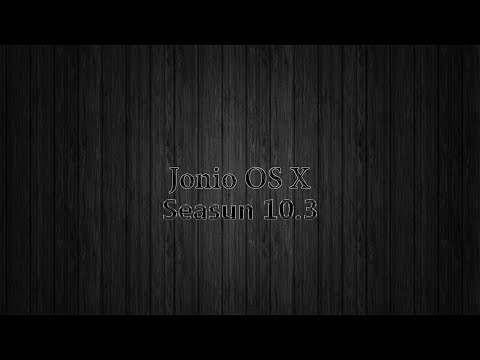 Visual Basic: Jonio OS X Seasun 10.3
