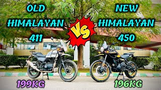 Royal Enfield Old Himalayan Vs New Himalayan || Old Himalayan Vs New Himalayan Comparison