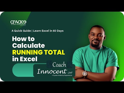 How to Calculate Running Total in Excel | Excel Tips for Beginners
