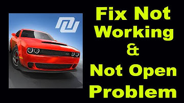 How To Fix Nitro Nation App Not Working | Nitro Nation Not Open Problem | PSA 24