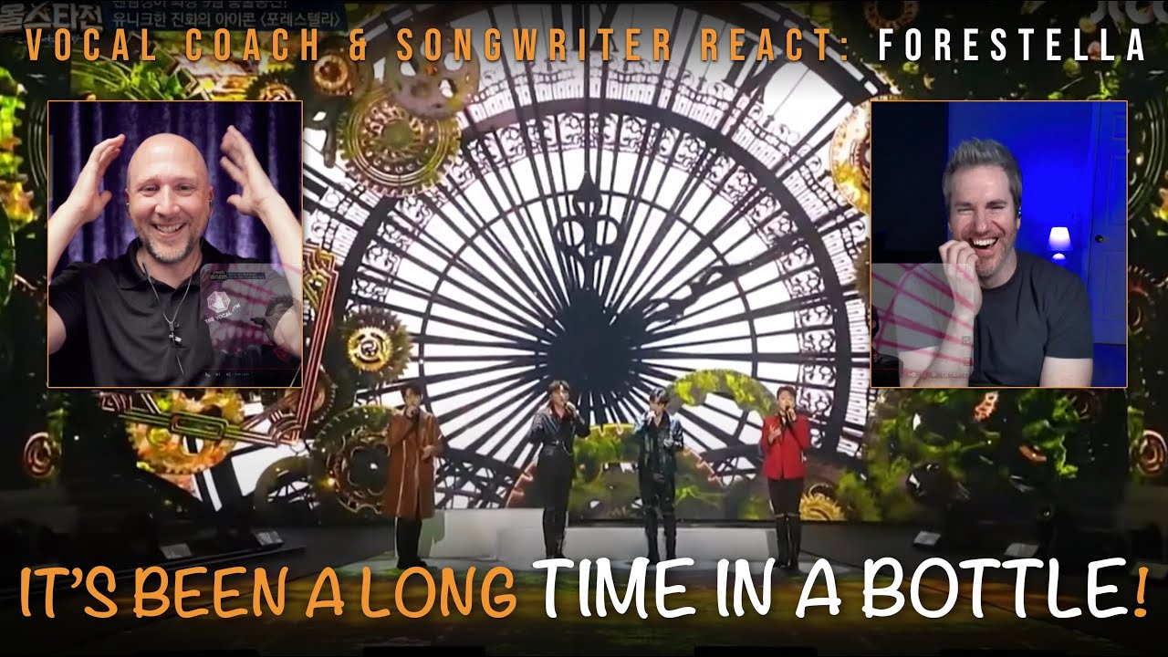 Vocal Coach & Songwriter First Time Reaction to Time In A Bottle  - Forestella (포레스텔라)