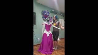 Sleeping Beauty Transformation-  How to make a Transformation Dress