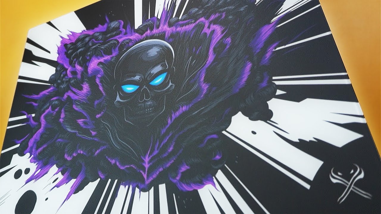 A well balanced glass mousepad (Tenta-X Cataclysm Glass Pad