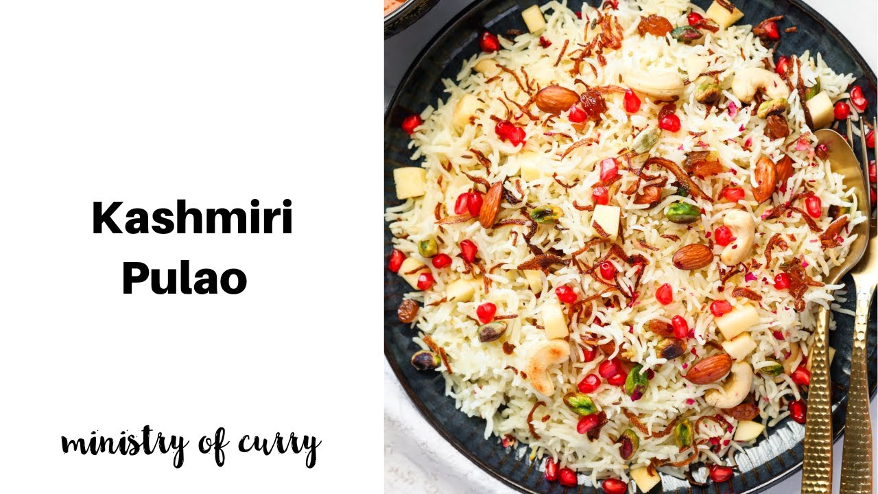 Kashmiri Pulao {Nutty, Fruity, and Fragrant}
