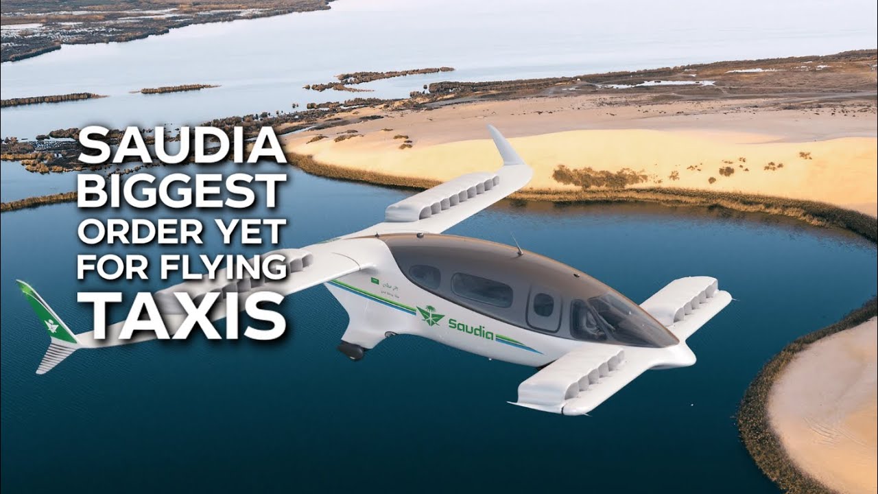Saudia Group Signs Order To Purchase Upto 100 eVTOL Air Taxis from German Firm, Lilium