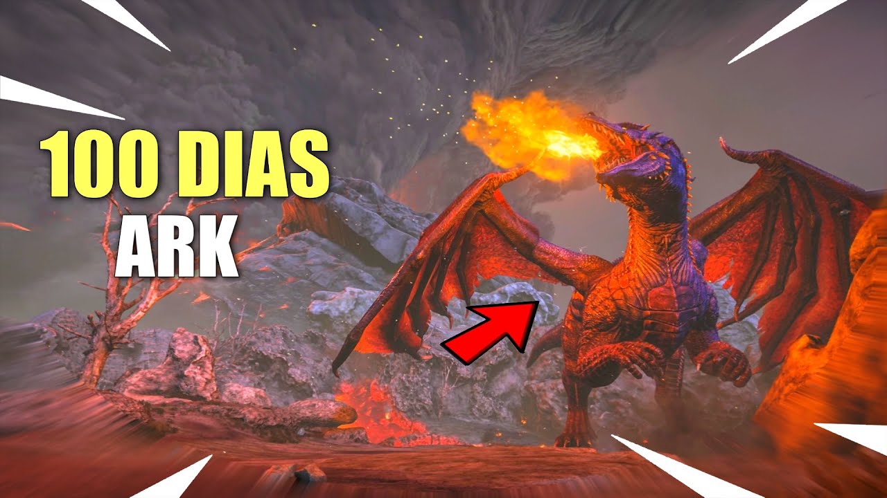 ¡SOBREVIVIENDO 100 DIAS en ARK Survival Evolved! |  DRAGON ALFA #21