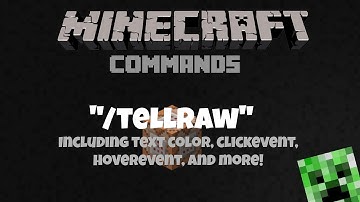 All About "/tellraw" - 1.7 Snapshot Command