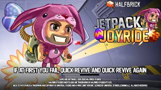 Playing the EASTER event in JETPACK JOYRIDE
