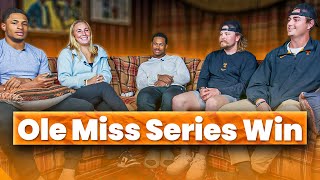 Tennessee's Baseball Team speaks on their series win over Ole Miss & pitching in the SEC