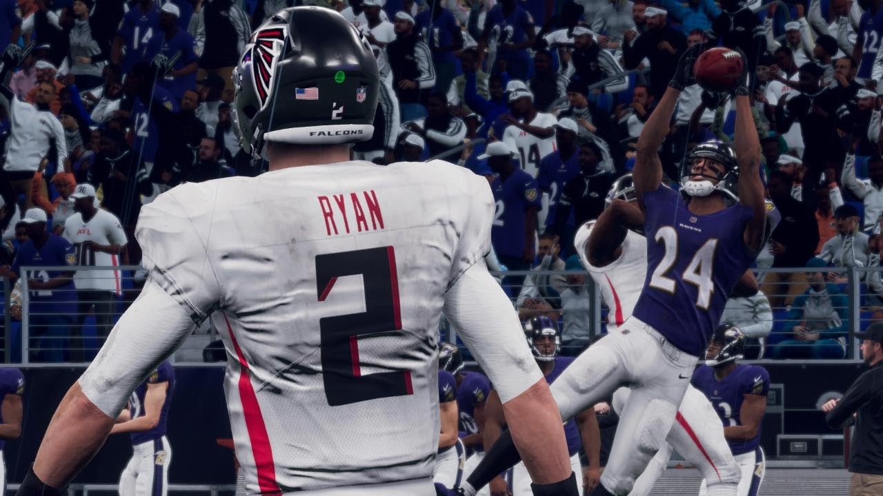 Matt Ryan's WORST Game! Madden 21 - Ravens vs Falcons Full Game | 8 INT!? (Madden NFL 21 Gameplay)